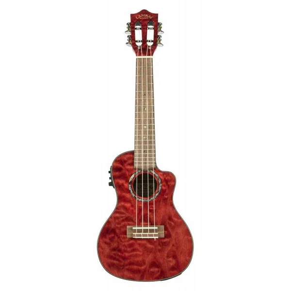 UKULELE CONCERT ELECTRO LANIKAI ERABLE QM-RDCEC
