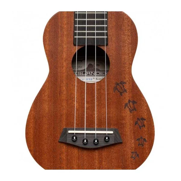 UKULELE SOPRANO Islander MS-4-HNS - SOPRANO ACAJOU TORTUE