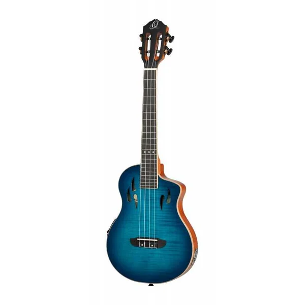 UKULELE TENOR ELECTRO ORTEGA, TOUPLAYER ERABLE FLAMME