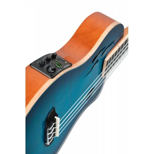 UKULELE TENOR ELECTRO ORTEGA, TOUPLAYER ERABLE FLAMME