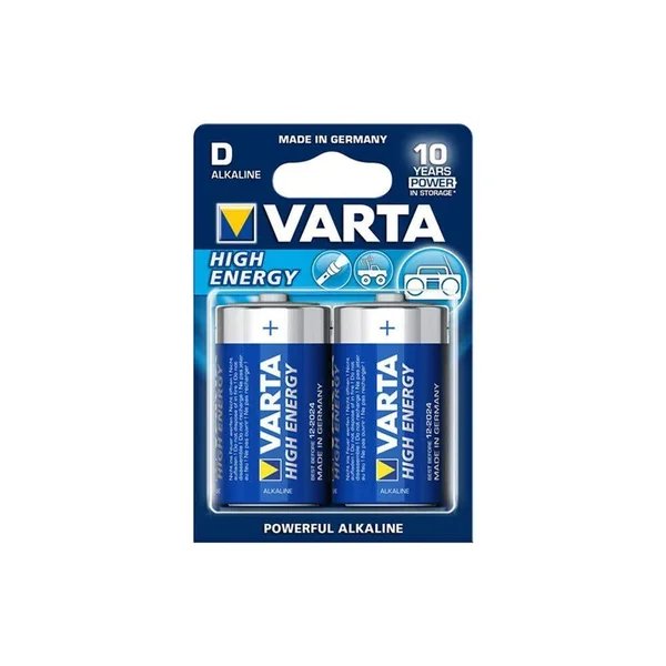 Varta Piles Alcalines Type D 1,5 V - Lot de 2x 2 Piles pour Mégaphone MEG020