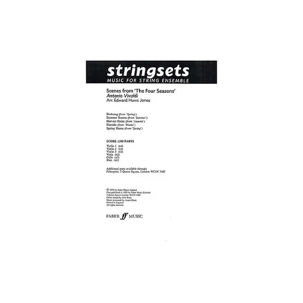 Vivaldi A. Scenes From The Four Seasons Stringsets
