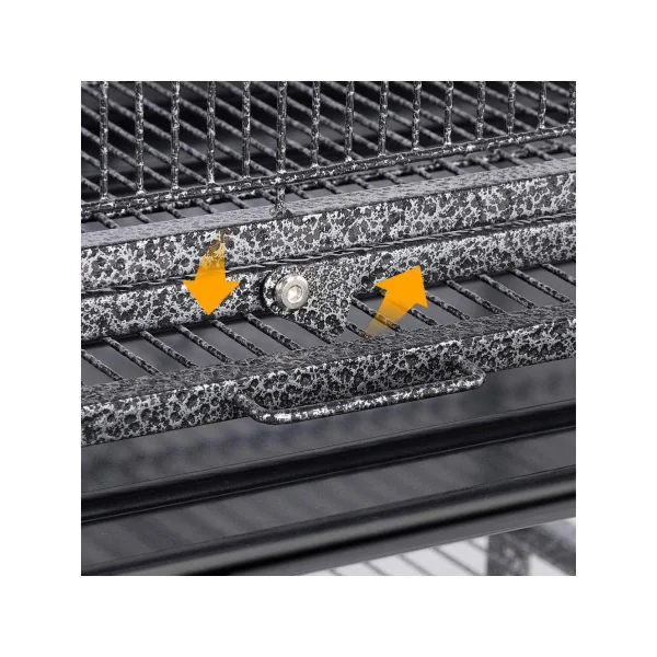 Volière rongeur avec support amovible cage chinchilla cage furet cage octodon en métal solide