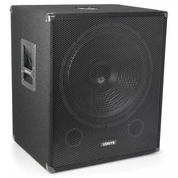 Vonyx 2000W - Kit Sono DJ - Subwoofer avec Amplificateur et Câbles