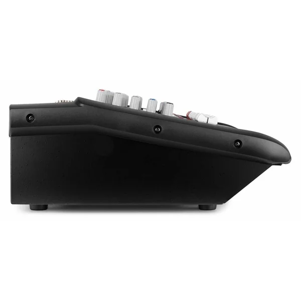 Vonyx AM5A - Console de Mixage 5 Canaux, Amplificateur Intégré, BT/MP3/USB/SD