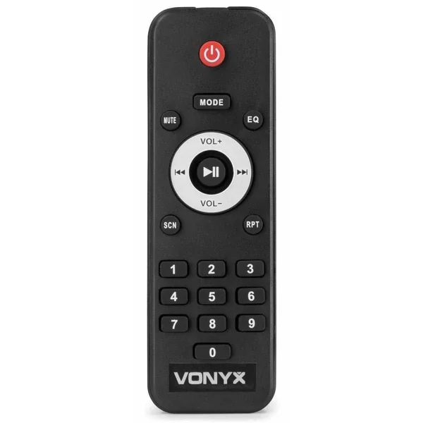 Vonyx AP1200PA Enceinte Sono Portable avec Micros sans Fil - 600W Max