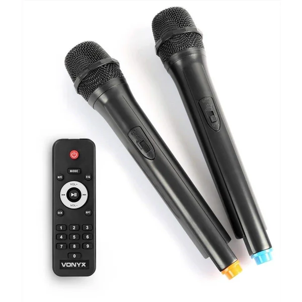 Vonyx AP1500PA Enceinte Sono Portable avec Batterie Intégrée
