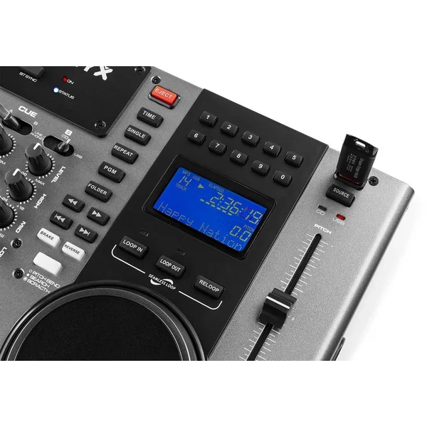 Vonyx CDJ450 - Double Lecteur CD/MP3/USB/Mixeur avec Bluetooth