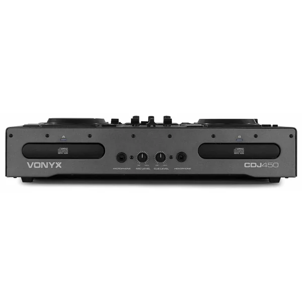 Vonyx CDJ450 - Double Lecteur CD/MP3/USB/Mixeur avec Bluetooth