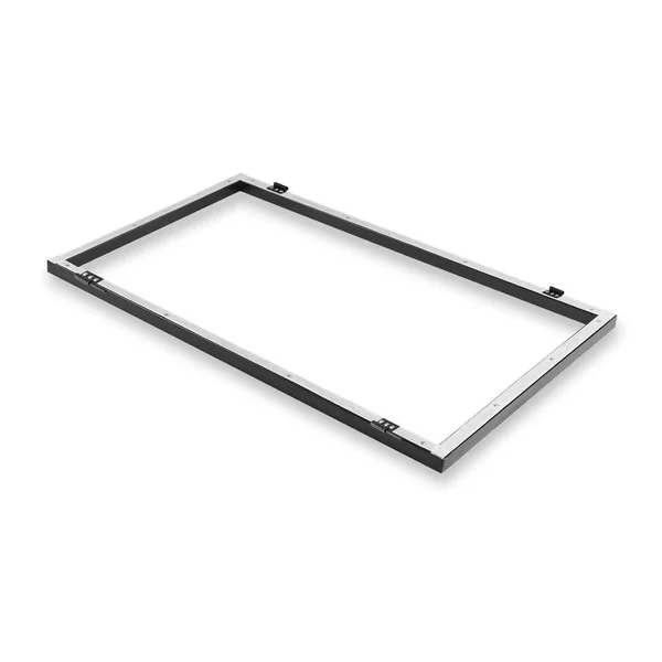 Vonyx DB2 - Façade DJ Pliable 4 Panneaux avec Sac, 280 x 120 cm, Blanc