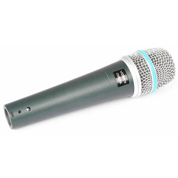 Vonyx DM57A - Microphone Dynamique Professionnel avec Filtre Anti-Pop - Noir