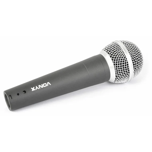 Vonyx DM58 - Microphone Dynamique Professionnel avec Cordon de 5 Mètres - Noir