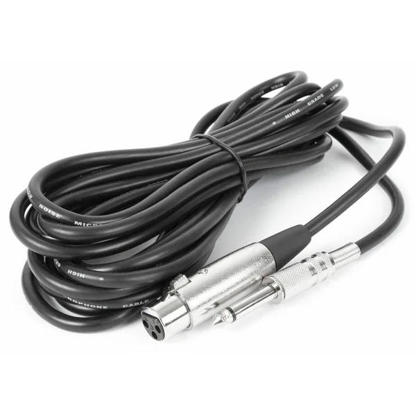 Vonyx DM58 - Microphone Dynamique Professionnel avec Cordon de 5 Mètres - Noir