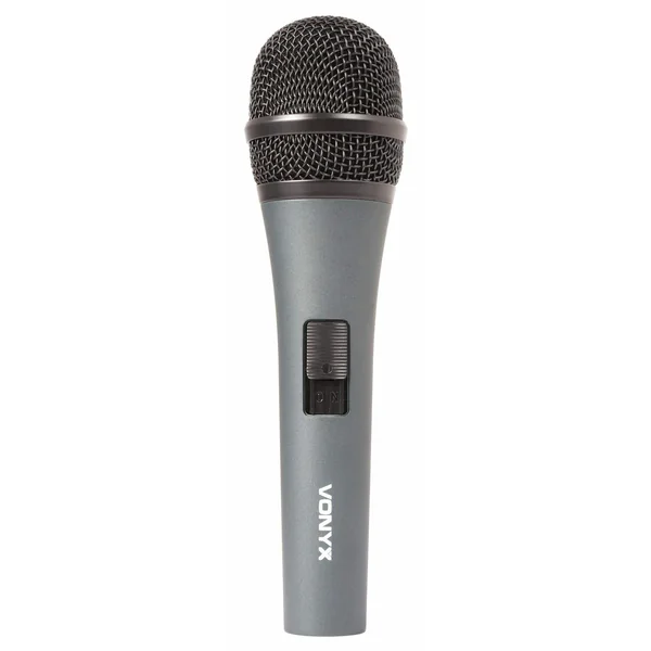 Vonyx DM825 - Microphone Dynamique Professionnel avec Cordon de 5 Mètres - Noir