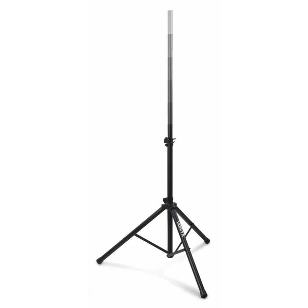 Vonyx LS01 - Pied d'Enceinte Réglable, Hauteur 110 à 175 cm - Noir, Charge Maximale 30 kg
