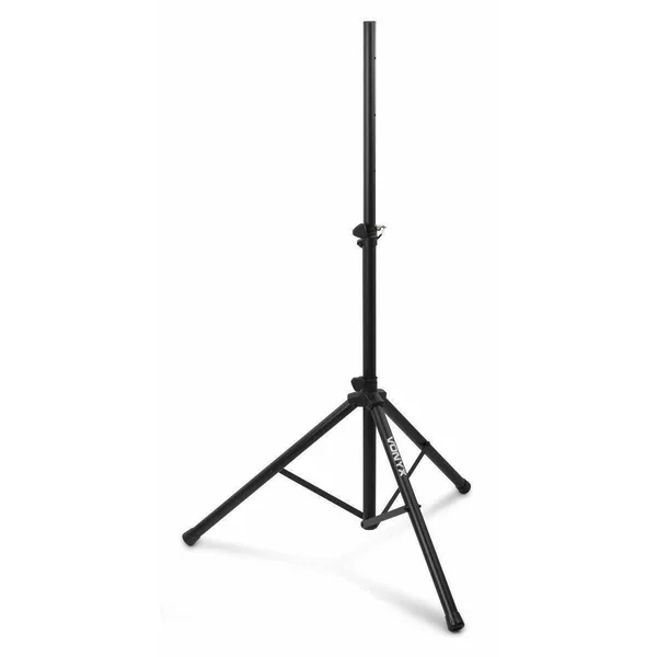 Vonyx LS01 - Pied d'Enceinte Réglable, Hauteur 110 à 175 cm - Noir, Charge Maximale 30 kg