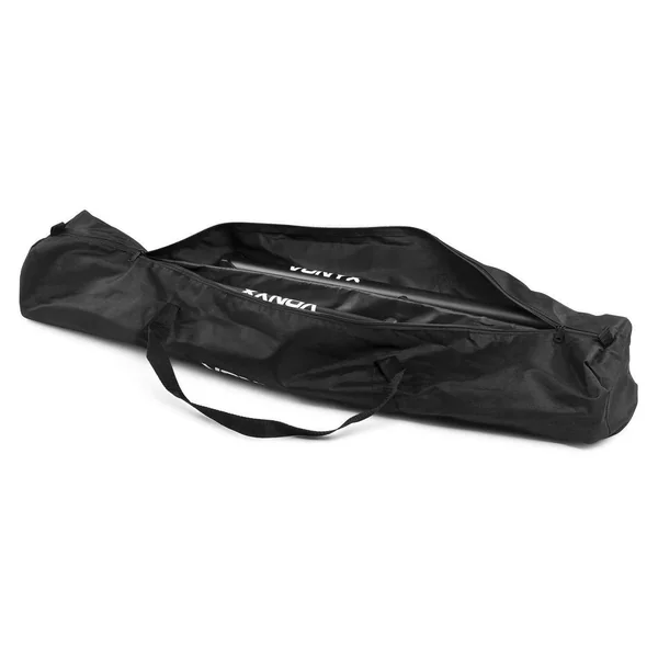 Vonyx LS01K Paire de Pieds d'Enceintes Réglables, Hauteur 110 à 175 cm - Noir, Sacoche de Transport