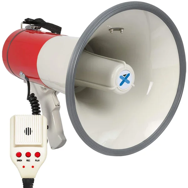Vonyx MEG050 Kit Mégaphone Transportable 50W - avec 8 Piles