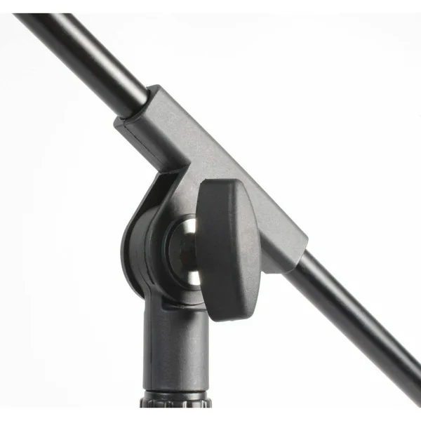 Vonyx MS10 - Pied de Microphone Noir avec Support de Microphone