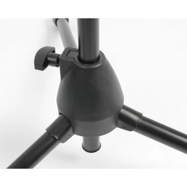 Vonyx MS10 - Pied de Microphone Noir avec Support de Microphone