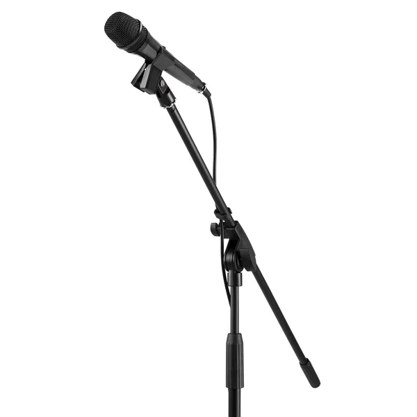 Vonyx MS10K - Microphone Vocal avec Pied de Microphone Réglable en Hauteur