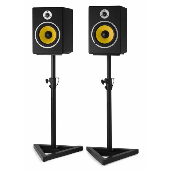 Vonyx Set de 2 Pieds d'Enceintes de Monitoring Réglables - Pack