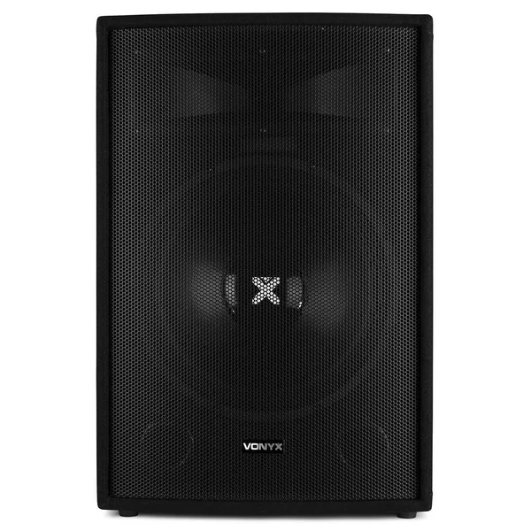 Vonyx SL15 - Enceinte Sono Passive, Puissance de 800 Watts, Woofer de 15 Pouces, Poignées Intégrées