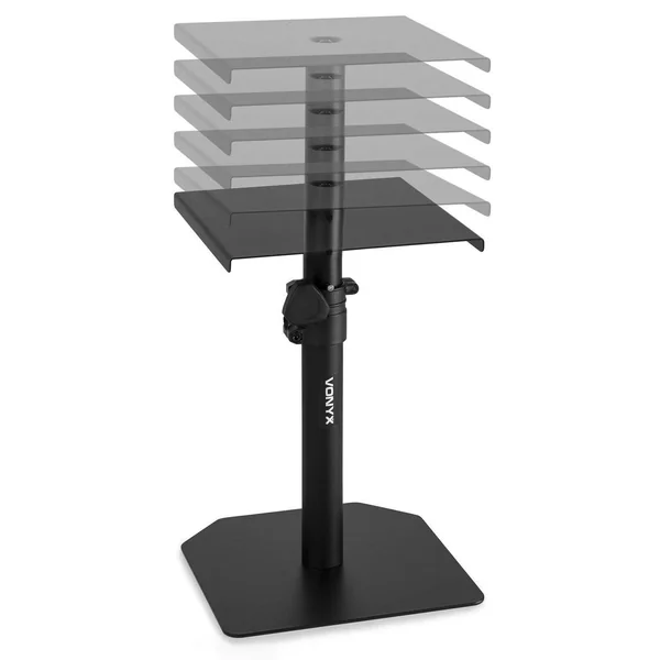 Vonyx SMS10 Set de Pied de Table pour Moniteur Studio