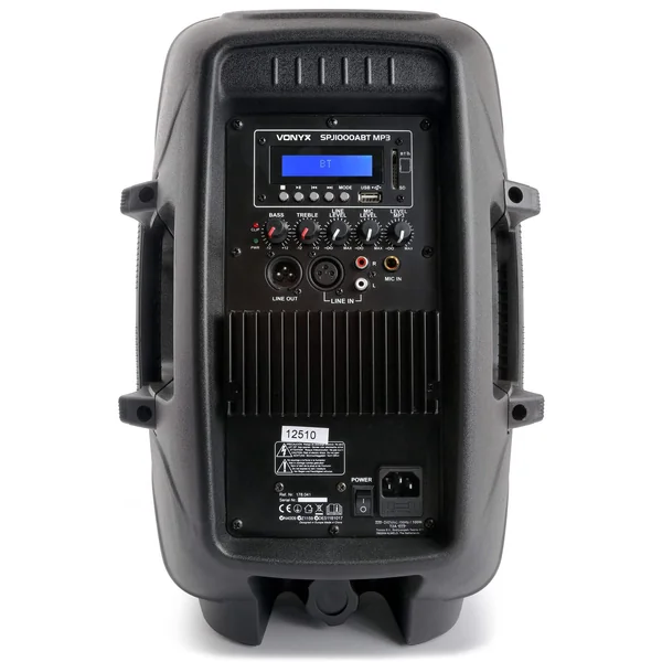 Vonyx SPJ-1000ABT Enceinte Active 400 Watts avec Bluetooth