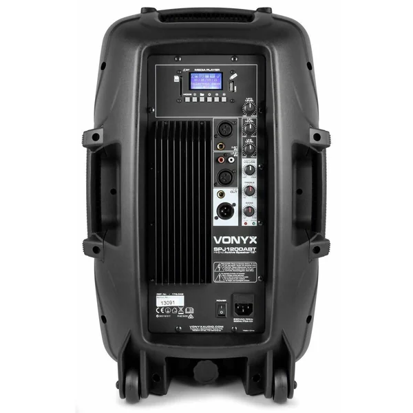Vonyx SPJ-1200ABT - Enceinte Active 600 Watts avec Bluetooth