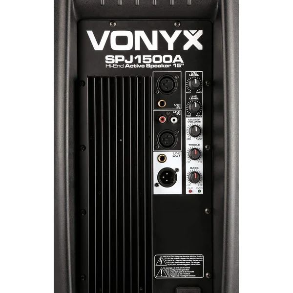Vonyx SPJ-1500A - Sono Portable 15" 800 Watts