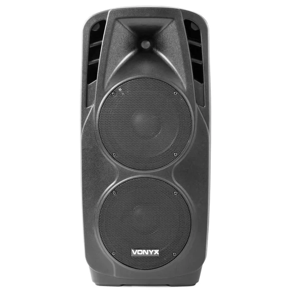 Vonyx SPX-PA921 - Enceinte Sono avec Deux Micros UHF, 1000W, BT/USB/SD/MP3