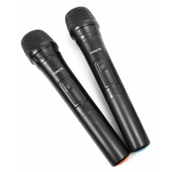 Vonyx SPX-PA921 - Enceinte Sono avec Deux Micros UHF, 1000W, BT/USB/SD/MP3