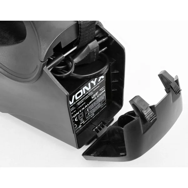 Vonyx ST012- Système Amplifié sur Batterie + Système Micro-Casque et Micro-Cravate, 30 Watts RMS