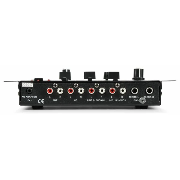 Vonyx STM-2211B - Table de Mixage 4 Canaux, 3 Canaux Mono/Stéréo Commutables