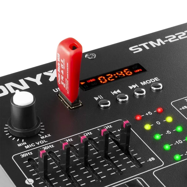 Vonyx STM2270 - Table de Mixage DJ 4 Canaux, Entrée USB, Bluetooth