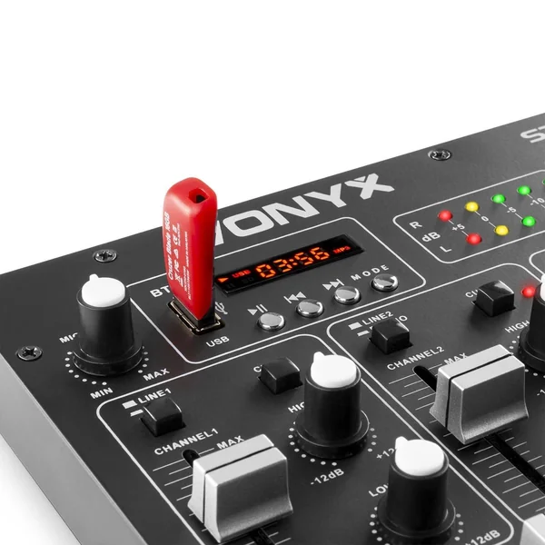 Vonyx STM2290 - Table de Mixage DJ 8 Canaux, Entrée USB et Bluetooth