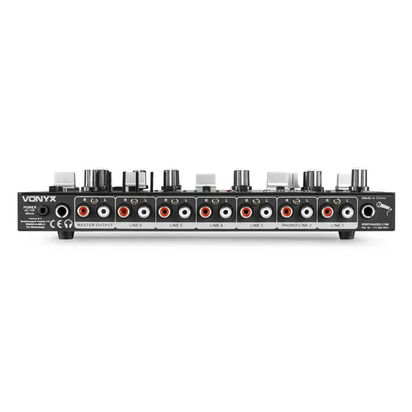 Vonyx STM2290 - Table de Mixage DJ 8 Canaux, Entrée USB et Bluetooth