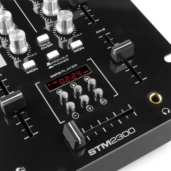 Vonyx STM-2300 - Table de Mixage 2 Canaux, Entrée RCA Phono/Ligne Commutable