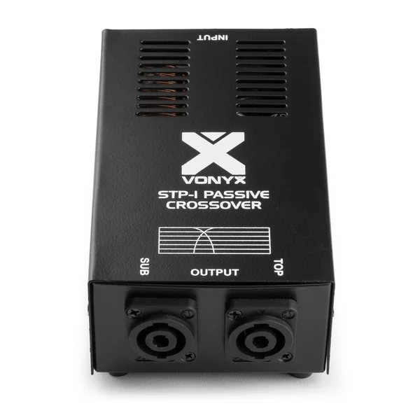 Vonyx STP-1 - Filtre Passif Répartiteur, Puissance 1000 Watts, 2 voies