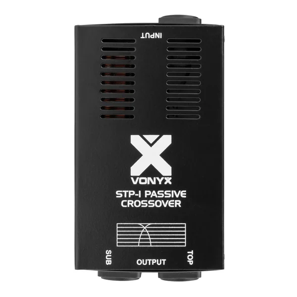 Vonyx STP-1 - Filtre Passif Répartiteur, Puissance 1000 Watts, 2 voies
