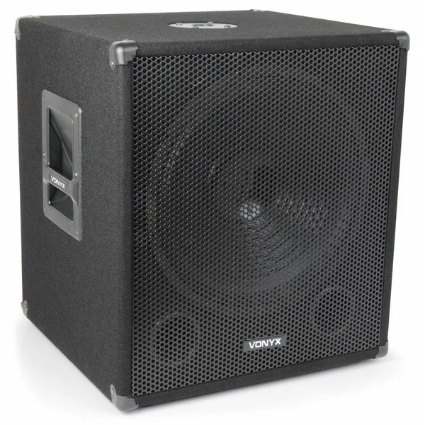 Vonyx Super Bass - Puissance de 1700W, 2 Enceintes 10" et 2 Caissons de Basse