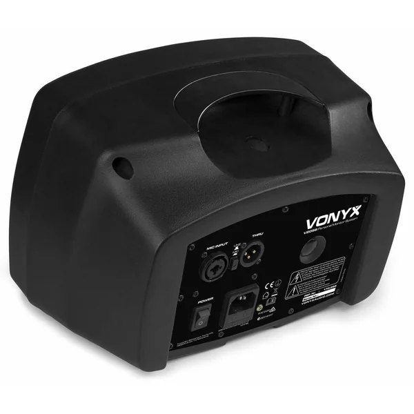 Vonyx V205B - Enceinte Active 5", Bluetooth, USB, Entrée MIC/Guitare