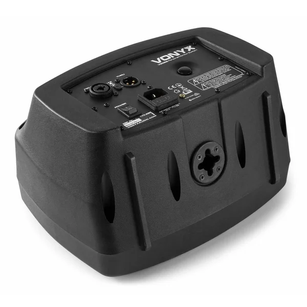 Vonyx V205B - Enceinte Active 5", Bluetooth, USB, Entrée MIC/Guitare