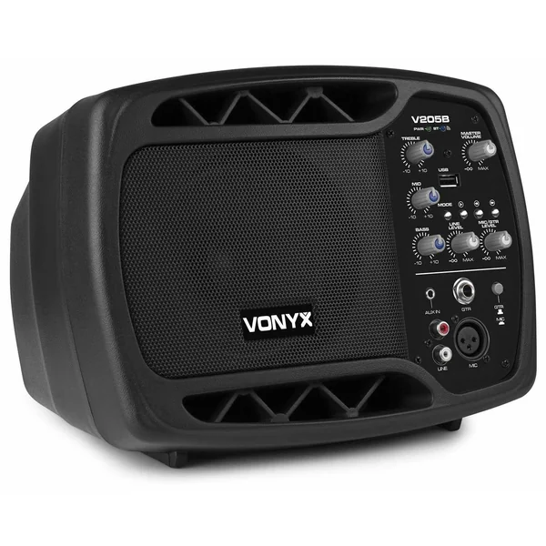 Vonyx V205B Enceinte de Retour Amplifiée - 80 Watts