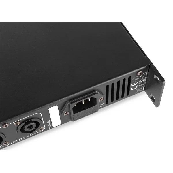 Vonyx VDA500 Amplificateur Professionnel 2x 250W Classe D - Noir