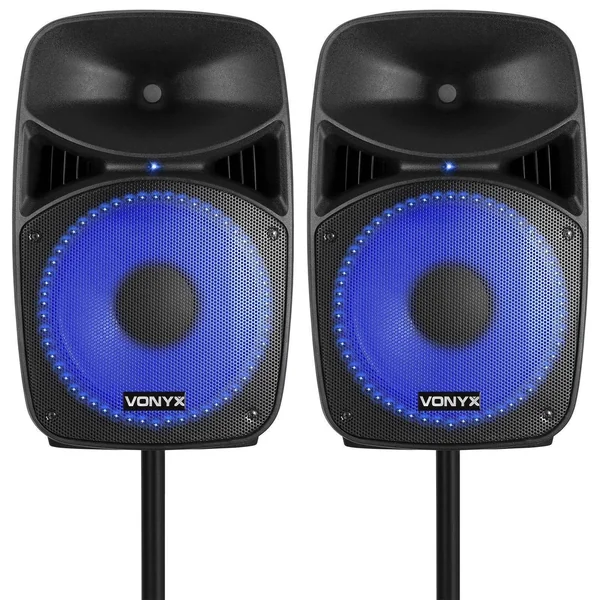Vonyx VPS152A - Enceinte Sono Portable, Puissance de 1000W, Technologie Bluetooth