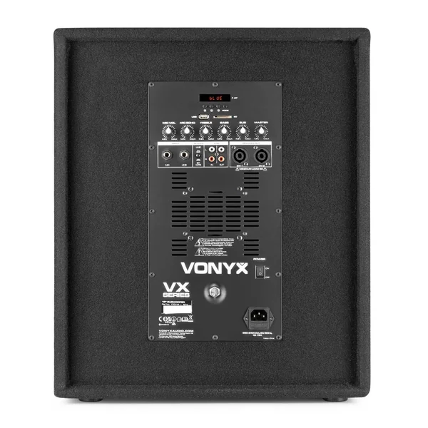 Vonyx VX1015BT Pack Sono DJ Actif 2.1 - 1000W