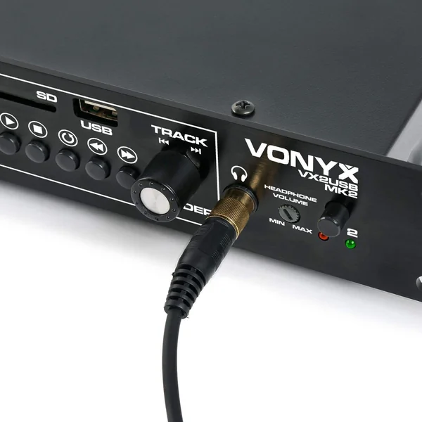 Vonyx VX2USB MK2 Double Lecteur Bluetooth MP3 - Noir