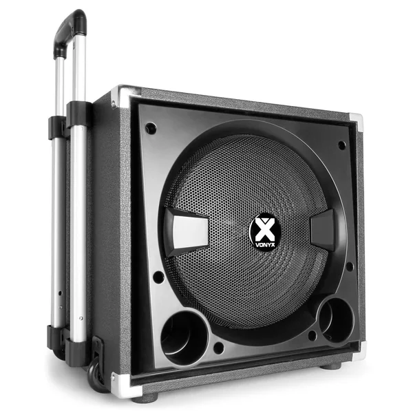 Vonyx VX800BT - Système Triphonique 2.1, Caisson de Basse 800W, BT/USB/SD/AUX